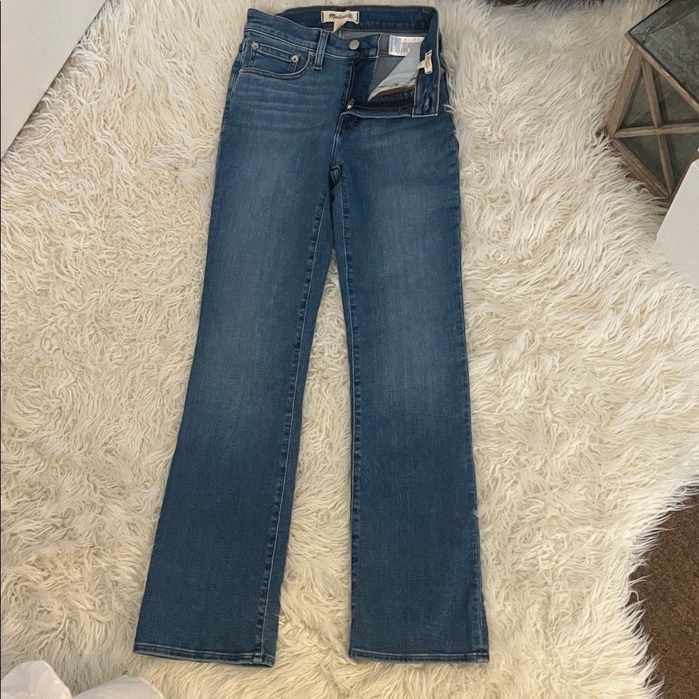 Madewell Women's Straight Leg Blue Jeans